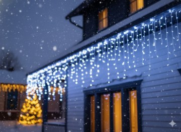 Chomik Завеса Sople 300L Холодный Белый Длина 3 + 12 М, LED9836 - Home Club