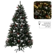 Chomik Штучна ялинка 180 см - засніжена з горобиною, шишками, світлодіодами, UMI9056 - Home Club