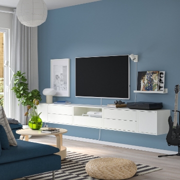 ИКЕА Шкаф для телевизора EKET ЭКЕТ, 595.809.93 - Home Club