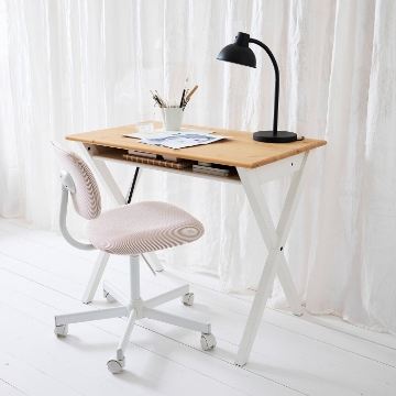 ИКЕА Письменный стол и стул BOLLPOJKE / BLECKBERGET БЛЕКБЕРГЕТ, 896.221.33 - Home Club