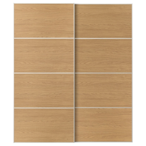 ІКЕА Пара розсувних дверей MEHAMN МЕХАМН, 296.091.63 - Home Club