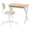 ИКЕА Письменный стол и стул BOLLPOJKE / BLECKBERGET БЛЕКБЕРГЕТ, 896.221.33 - Home Club