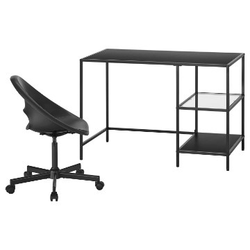 ИКЕА Письменный стол и стул VITTSJÖ ВИТШЁ / ELDBERGET ЭЛДБЕРГЕТ, 696.172.98 - Home Club
