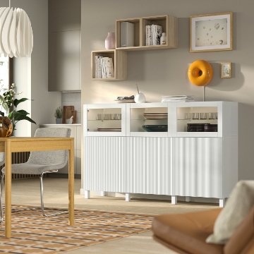 ІКЕА Комбінація з дверима BESTÅ БЕСТО, 695.976.67 - Home Club