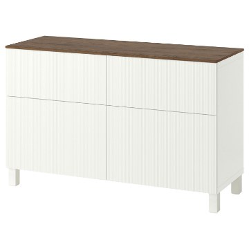 ІКЕА Комбінована стелажна система з дверцятами BESTÅ БЕСТО, 595.981.01 - Home Club