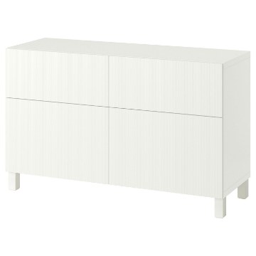 ИКЕА Комбинация стеллажей с дверцами BESTÅ БЕСТО, 295.978.10 - Home Club