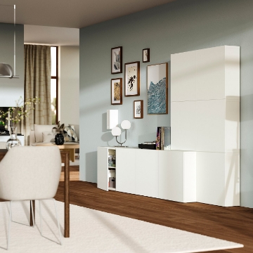 ІКЕА Комбінація з дверима BESTÅ БЕСТО, 196.120.95 - Home Club