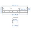 ІКЕА Шафа під телевізор HAUGA ХАУГА, 805.933.85 - Home Club, зображення 5