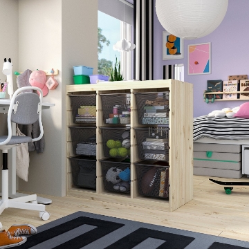 ИКЕА Стеллаж с контейнерами TROFAST ТРУФАСТ, 996.125.72 - Home Club