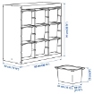 ИКЕА Стеллаж с контейнерами TROFAST ТРУФАСТ, 196.125.71 - Home Club, изображение 4