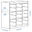 ИКЕА Стеллаж с полками TROFAST ТРУФАСТ, 096.125.81 - Home Club, изображение 3