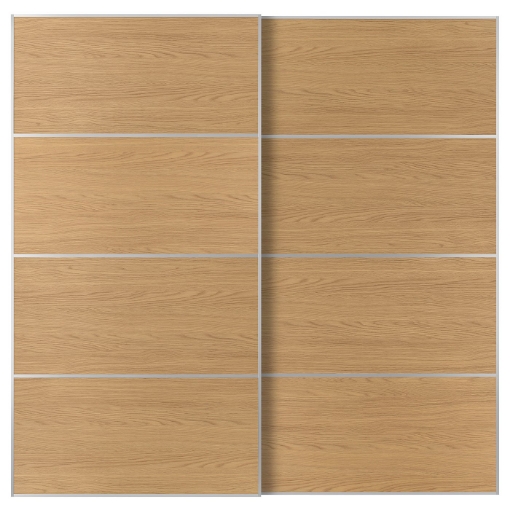 ІКЕА Пара розсувних дверей MEHAMN МЕХАМН, 296.090.16 - Home Club