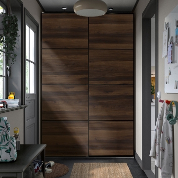 ИКЕА Шкаф с раздвижными дверями PAX ПАКС / MEHAMN, 596.303.75 - Home Club