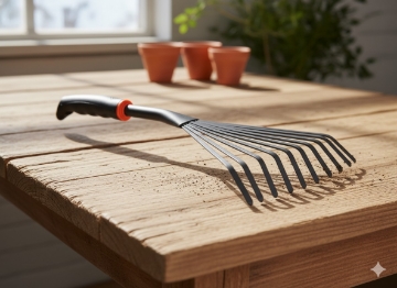 Garden Line Садовые грабли 35 x 12 см, черные, NAR3365 - Home Club