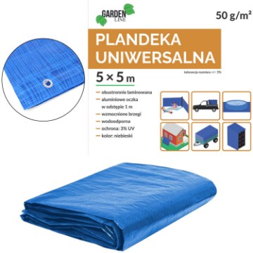 Chomik Бренды 5 x 5 М (+/- 5%) 50 Гсм 3% Уф Синий, DEK4119 - Home Club