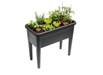 Garden Line Стол Для Растительности Без Крышки 76 x 37,5 x 65,5 см Антрацит, ANI5334 - Home Club