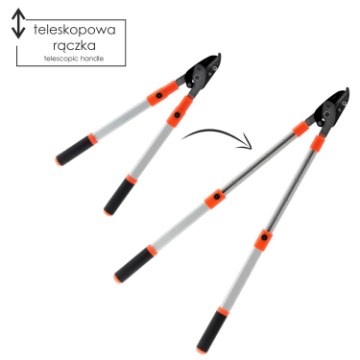 Garden Line Телескопический Ручной Садовый Секатор 64–98 См, WAN6776 - Home Club