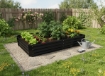 Garden Line Грядка для овочів та квітів 180 X 90 X 30 см, прямокутна, антрацит, ZAK8410 - Home Club, зображення 8