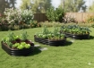 Garden Line Грядка для овочів та квітів 180 X 90 X 30 см, овальна, антрацитова, ZAK8434 - Home Club, зображення 10