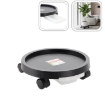 Garden Line Круглая подставка под вазон на колесиках, диаметр 28 см, EDA4564 - Home Club, изображение 9