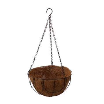 Garden Line Висящий Горшок С Вставкой Из Кокосового Волокна 25,5 x 13 См, PERG-N5530 - Home Club