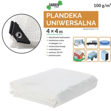 Chomik Бренды 4 X 4 М (+/- 5%) 100 Гсм 3% Уф Прозрачный, DEK7664 - Home Club