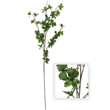 Chomik Искусственная ветка - зеленые листья 90 см, HID3513 - Home Club