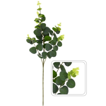 Chomik Искусственная ветка - зеленый эвкалипт, 58 см, HID2966 - Home Club