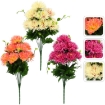 Chomik Искусственная ветка - букет хризантем 50 x 25 x 25 см, разноцветный, HID3109 - Home Club, изображение 5