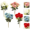 Chomik Штучна Гілка - Букет З 7 Квітів 42 См, Різні Кольори, HID4106 - Home Club, зображення 2