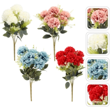 Chomik Искусственная ветка - букет из 7 цветов, 42 см, разноцветный, HID4106 - Home Club