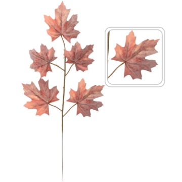 Chomik Искусственная ветка - лист клена 57 x 21 см, HID1814 - Home Club