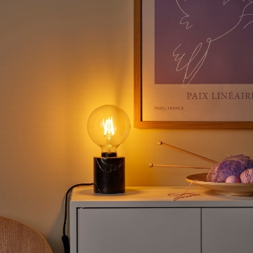 ІКЕА Світлодіодна лампа E27 806 люменів LUNNOM ЛУННОМ, 206.148.47 - Home Club