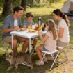 Garden Line Туристичний Набір (Стіл + 4 Стільці) 120 x 60 x 70 См, OXE8211 - Home Club, зображення 2