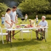 Chomik Складной Туристический/Кейтеринговый Стол 180 x 70 x 74 См, ZUM9606 - Home Club, изображение 5