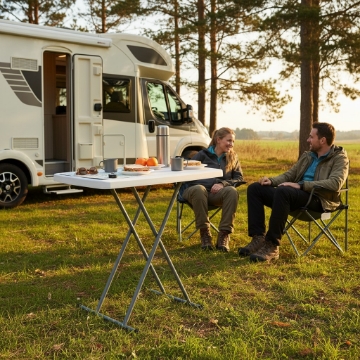 Chomik Туристичний/Кейтеринговий Складний Стіл 76,5 x 49,5 x 36-71,5 См Регульований, ZUM9613 - Home Club