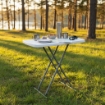 Chomik Складной Туристический/Кейтеринговый Стол 76,5 x 49,5 x 36-71,5 См, Регулируемый, ZUM9613 - Home Club, изображение 3