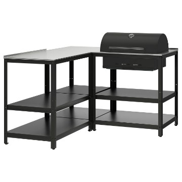 ИКЕА Угольный гриль с кухонным островом GRILLSKÄR ГРИЛЛЬСКЭР, 496.161.34 - Home Club