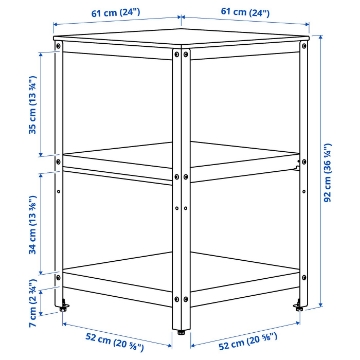 ИКЕА Открытый кухонный шкаф GRILLSKÄR ГРИЛЛЬСКЭР, 405.987.90 - Home Club