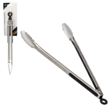 BBQ Meeting Щипці для гриля з нержавіючої сталі 34 см, BBQ0704 - Home Club