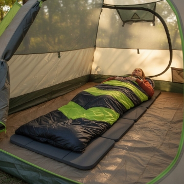 Garden Line Туристичний Спальний Мішок 220 x 75 См, Кольори, CAM9387 - Home Club