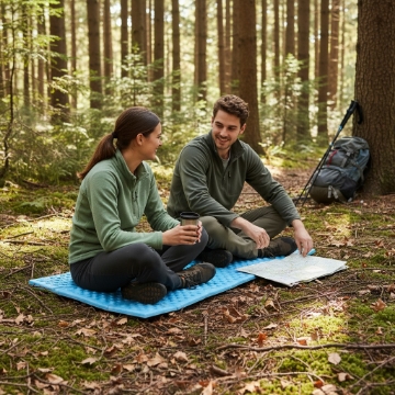 Chomik Портативний Кемпінговий Килимок Для Сидіння 39 x 29 x 1,2 См, CAM3438 - Home Club