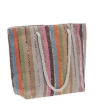 Chomik Пляжна Сумка 48 x 36 См Багатокольорові Стрічки Мікс Кольорів, NIZ4687 - Home Club, зображення 9