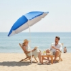 Chomik Пляжний парасоль 155 см, зігнутий, різні кольори, GAO8364 - Home Club, зображення 2
