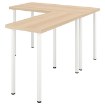 ИКЕА Угловой рабочий стол LAGKAPTEN ЛАГКАПТЕН / LINNMON ЛИННМОН, 796.279.80 - Home Club