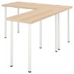 ИКЕА Угловой рабочий стол LAGKAPTEN ЛАГКАПТЕН / LINNMON ЛИННМОН, 296.279.73 - Home Club