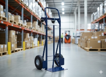 Garden Line Двофункціональний Складський Візок Синій. Вантажність: 150 Кг / 200 Кг, REA2880 - Home Club