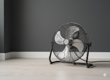 Chomik Підлоговий Вентилятор Чорний 70 Вт, FAN8984 - Home Club