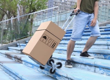 Chomik Триколісний Складний Алюмінієвий Трекіт 47,5 x 47,5 x 100 См Вантажність: 35 Кг / 70 Кг, REA5119 - Home Club