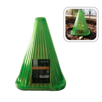 Chomik 10 защитных колпаков для растений, размер 19 x 19 x 21 см, EDA4866 - Home Club